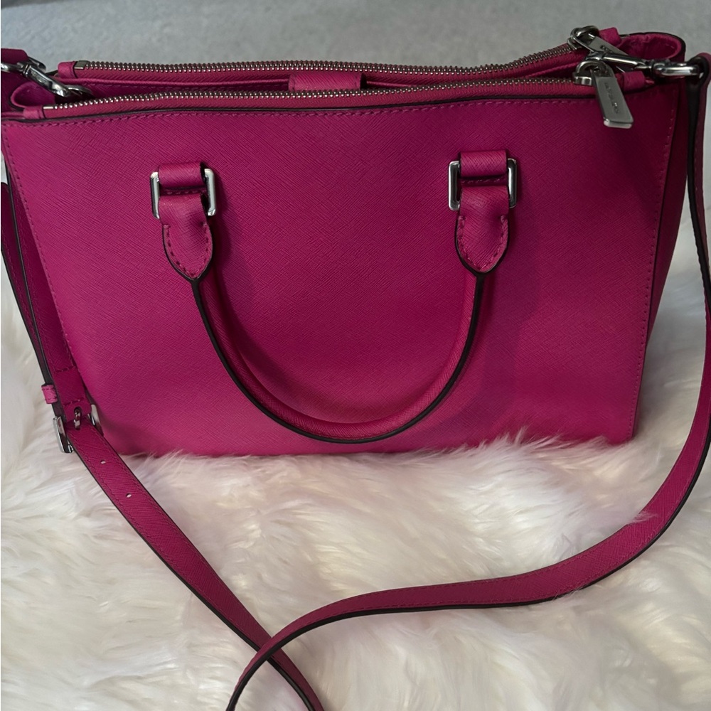 Michael Kors Pink Handbag - Picture 2 of 7